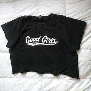 Crop Short sleeve sweater